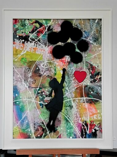 " Omaggio a Banski " opera unica