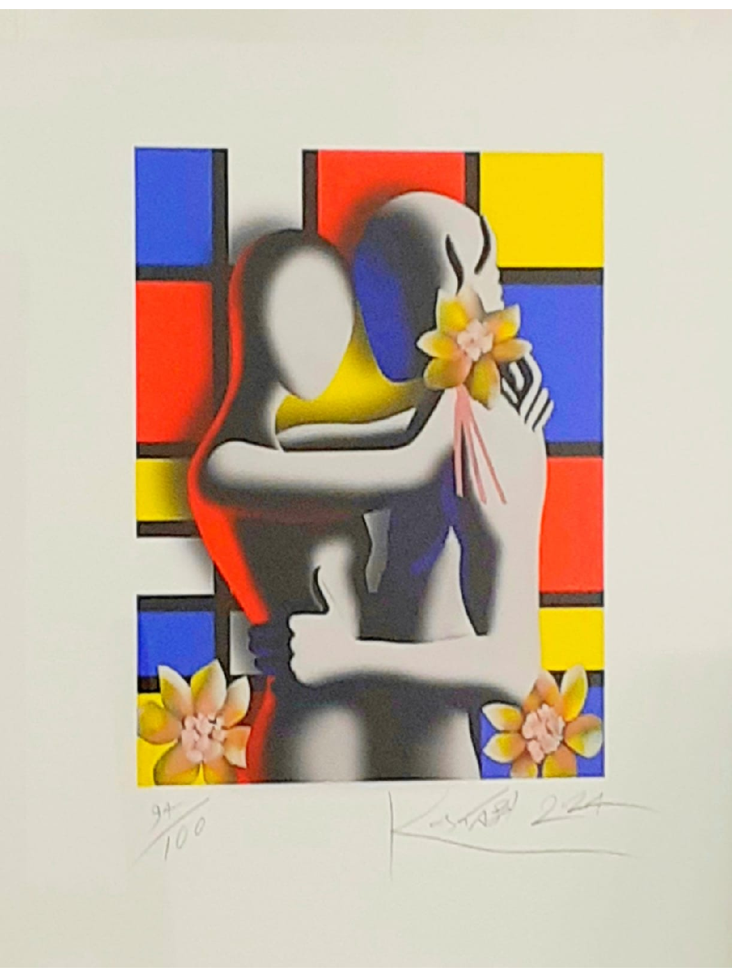 Mark Kostabi "Forever in Bloom"