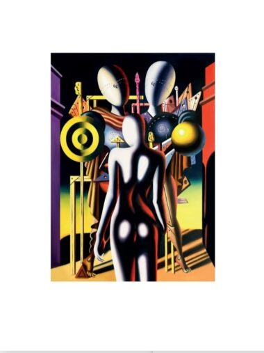 Kostabi Mark " Incontro metafisico"