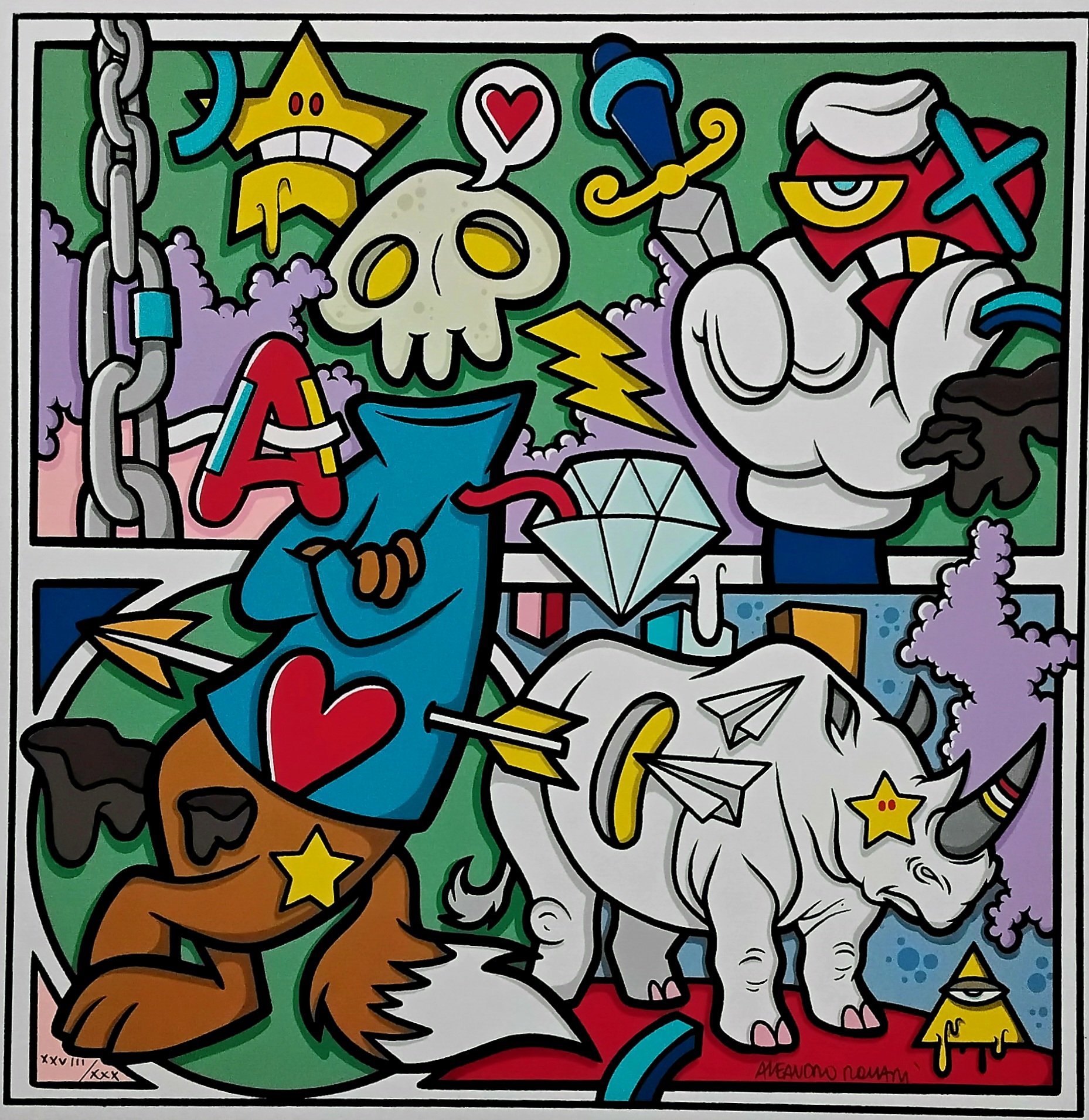 ALEANDRO RONCARA' - L' ERA DEL RINOCERONTE BIANCO